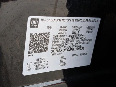 2024 Chevrolet Equinox AWD LT