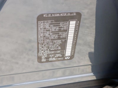 2022 INFINITI QX50 SENSORY FWD