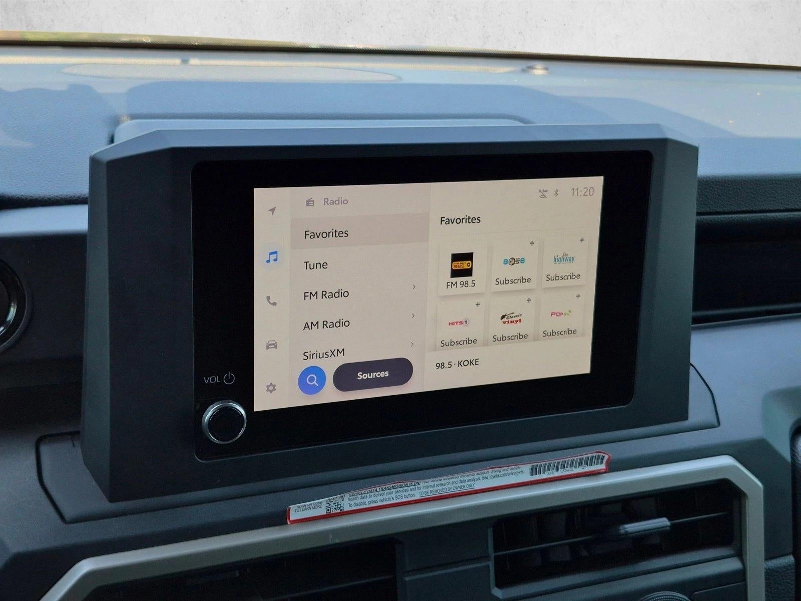 2024 Toyota Tacoma 2WD SR Double Cab 5' Bed AT (Natl)
