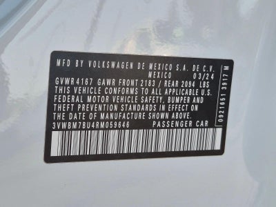 2024 Volkswagen Jetta Sport Auto