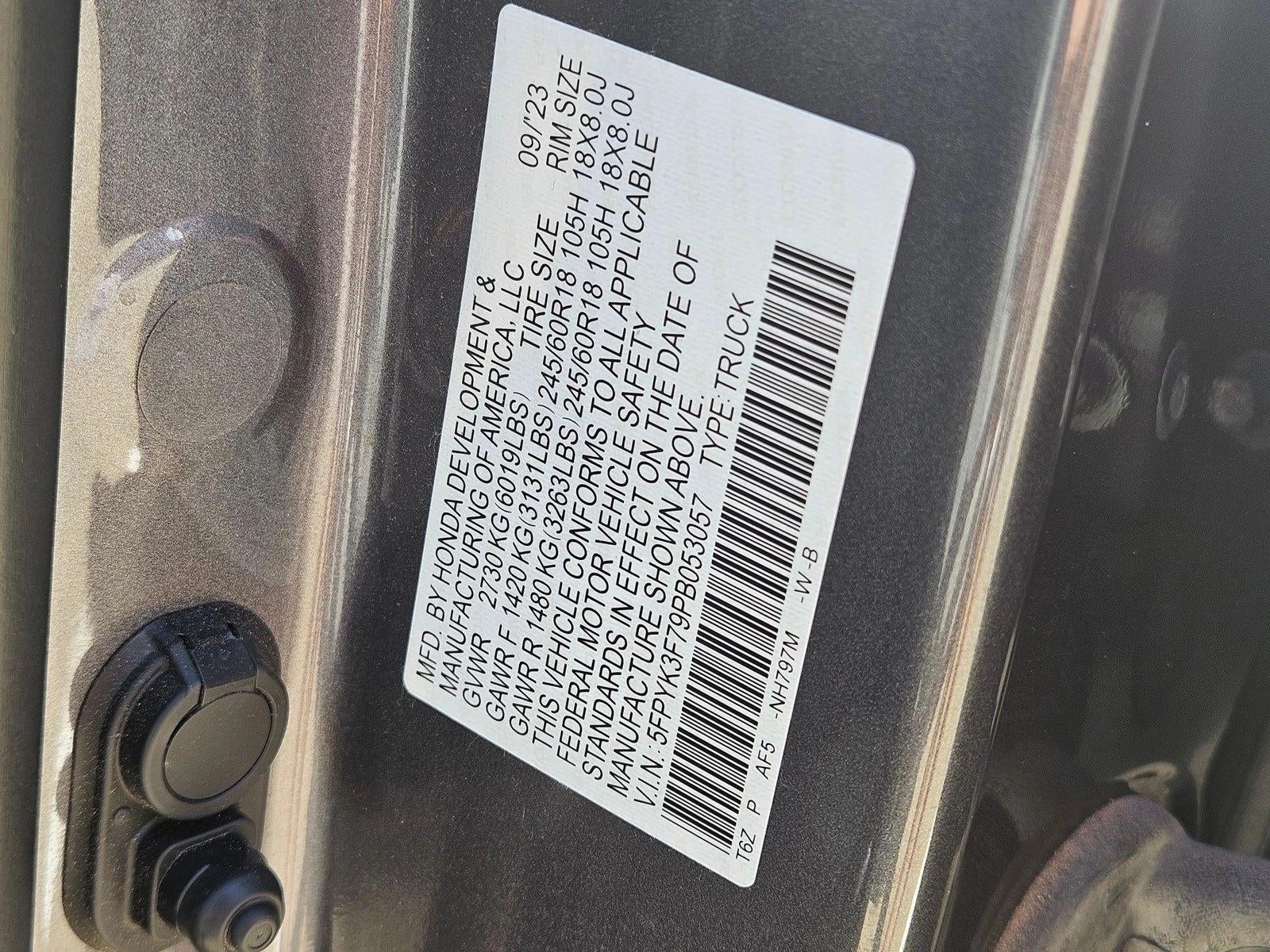 2023 Honda Ridgeline RTL-E AWD