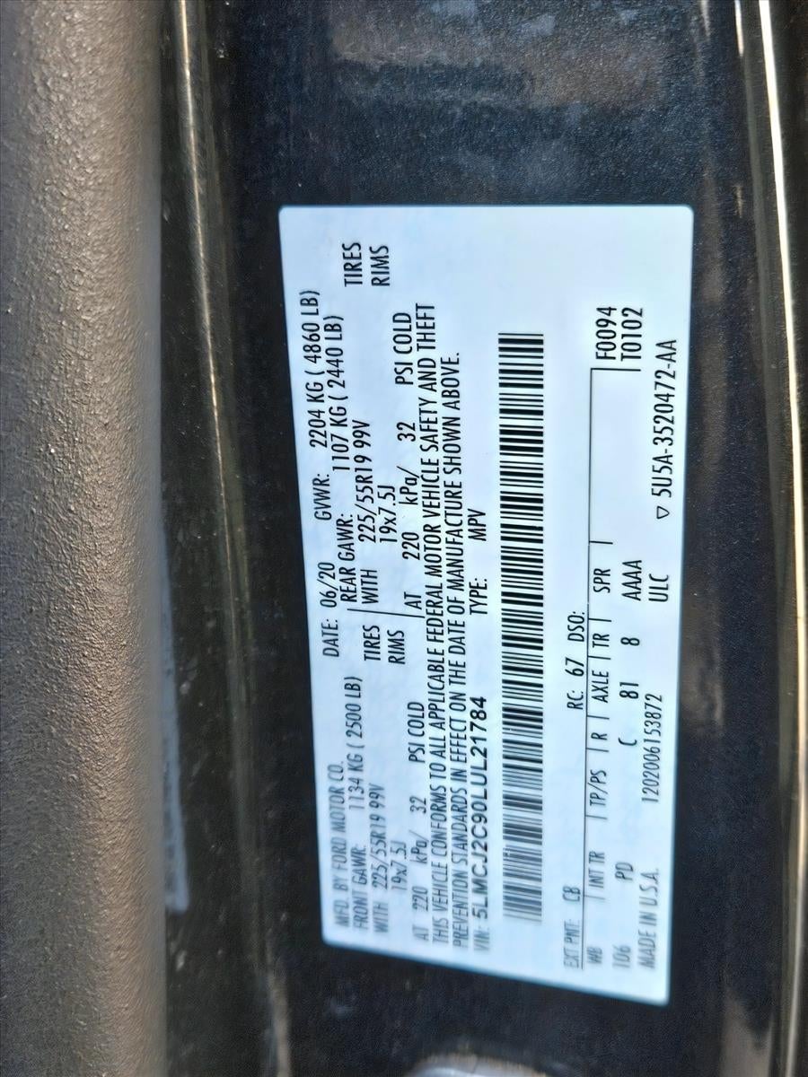 2020 Lincoln Corsair Reserve FWD