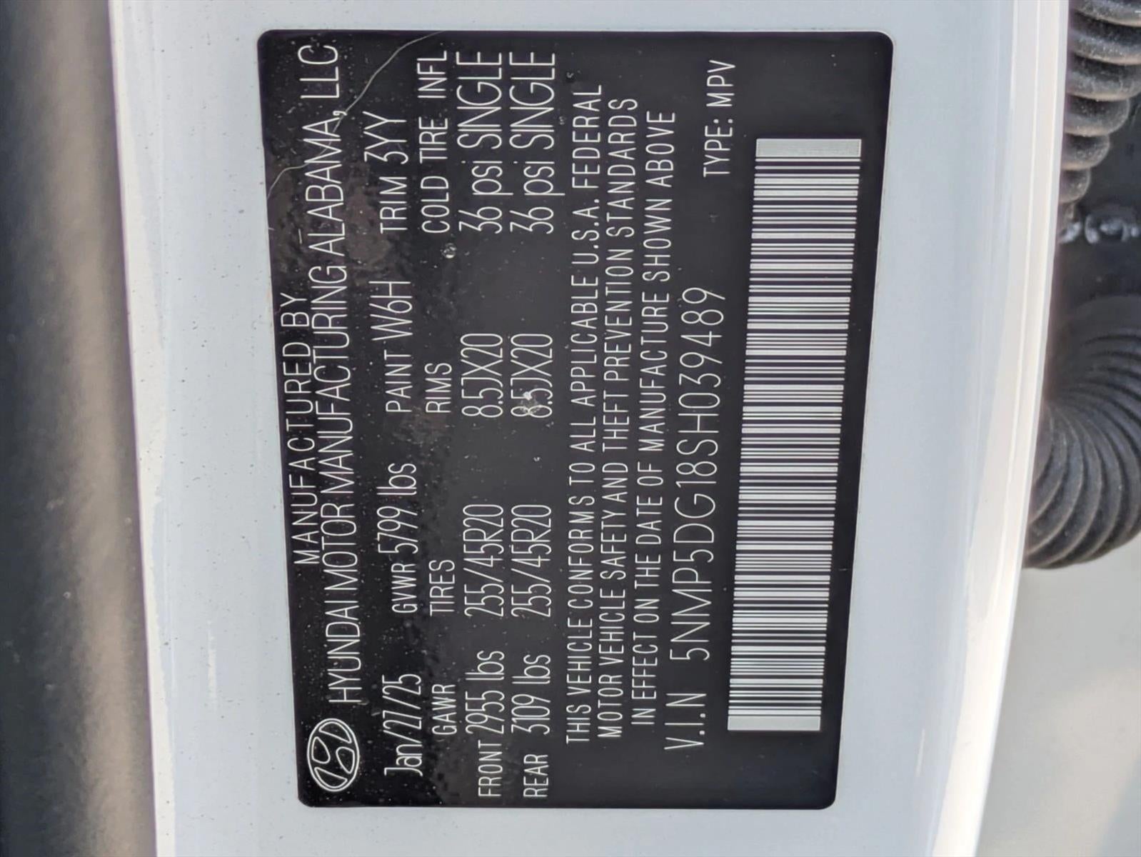 2025 Hyundai Santa Fe Hybrid Calligraphy AWD