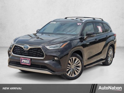 2021 Toyota Highlander Hybrid Platinum AWD (Natl)