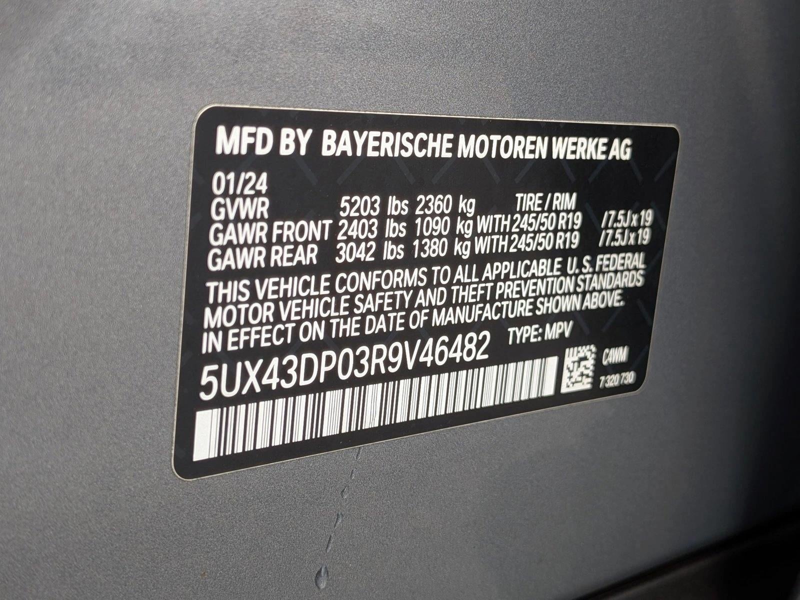 2024 BMW X3 Sports Activity Vehicle