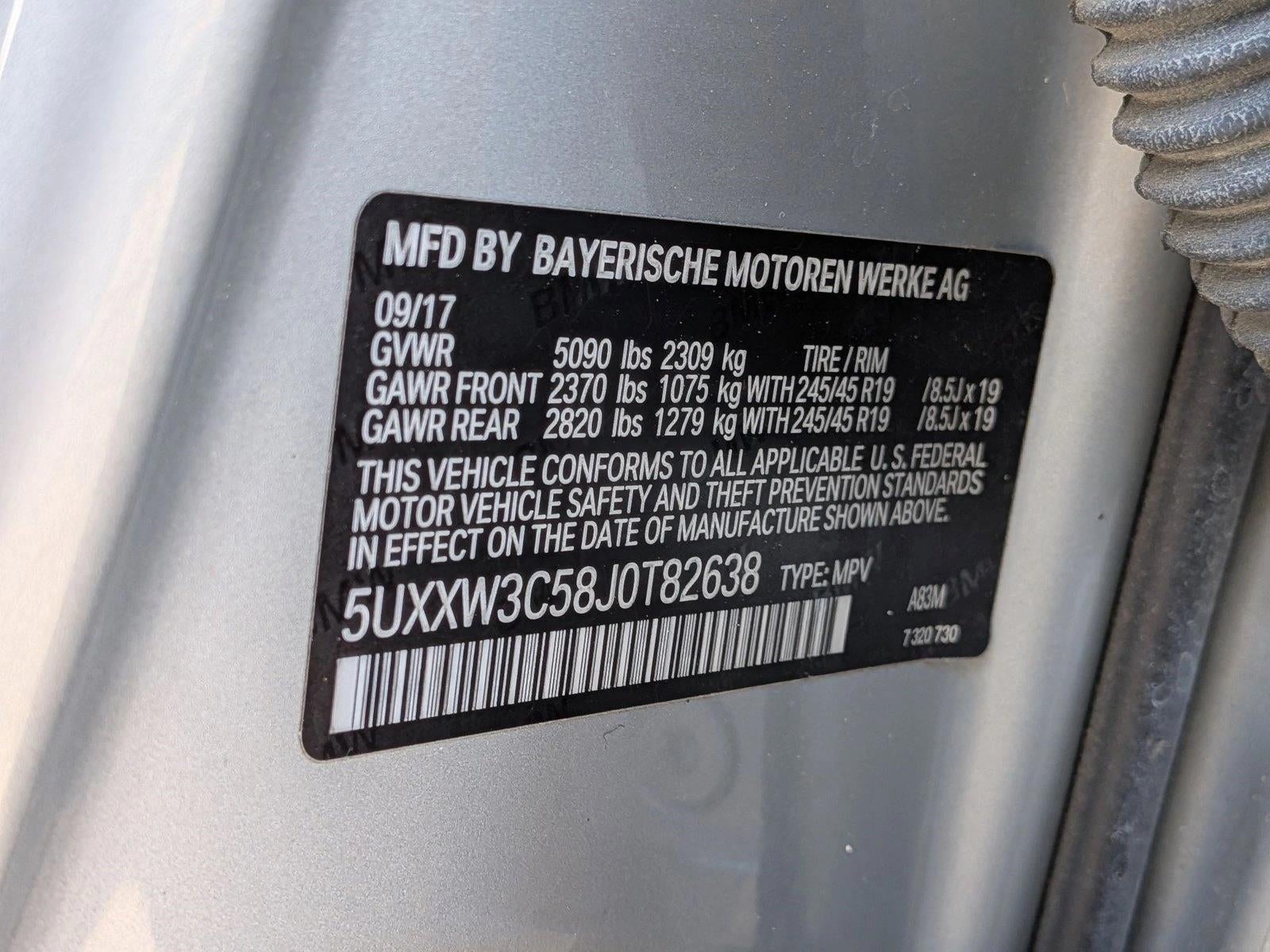 2018 BMW X4 Sports Activity Coupe