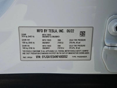 2022 Tesla Model S AWD