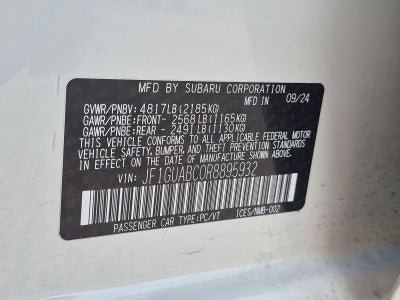 2024 Subaru Impreza AWD