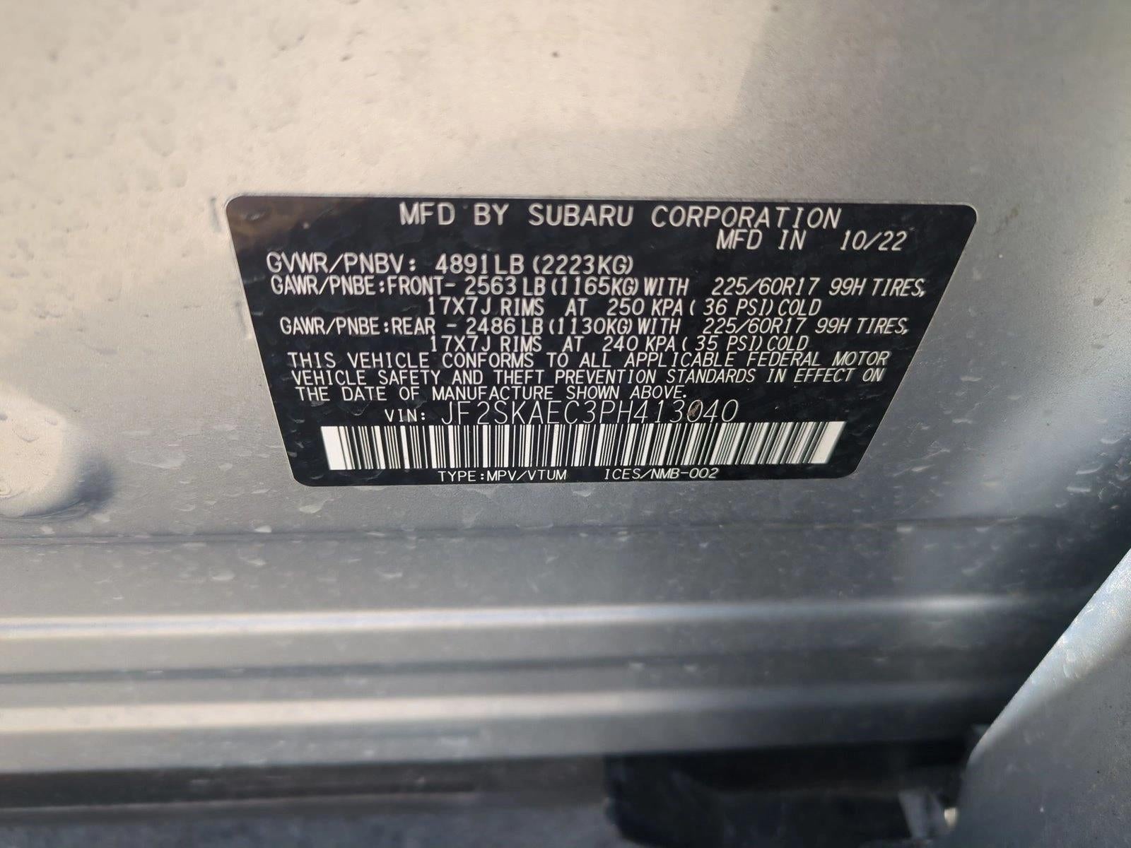 2023 Subaru Forester Premium CVT