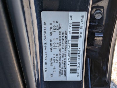 2025 Mazda Mazda3 Sedan 2.5 S Preferred FWD