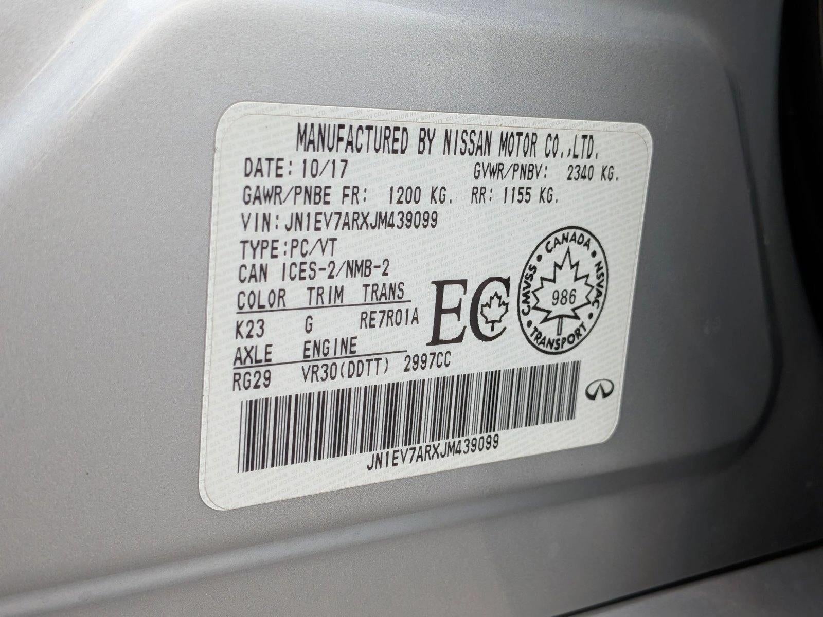 2018 INFINITI Q50 3.0t LUXE AWD