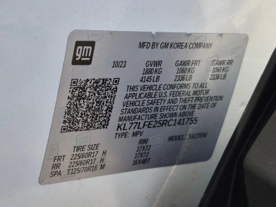 2024 Chevrolet Trax FWD 4dr LS