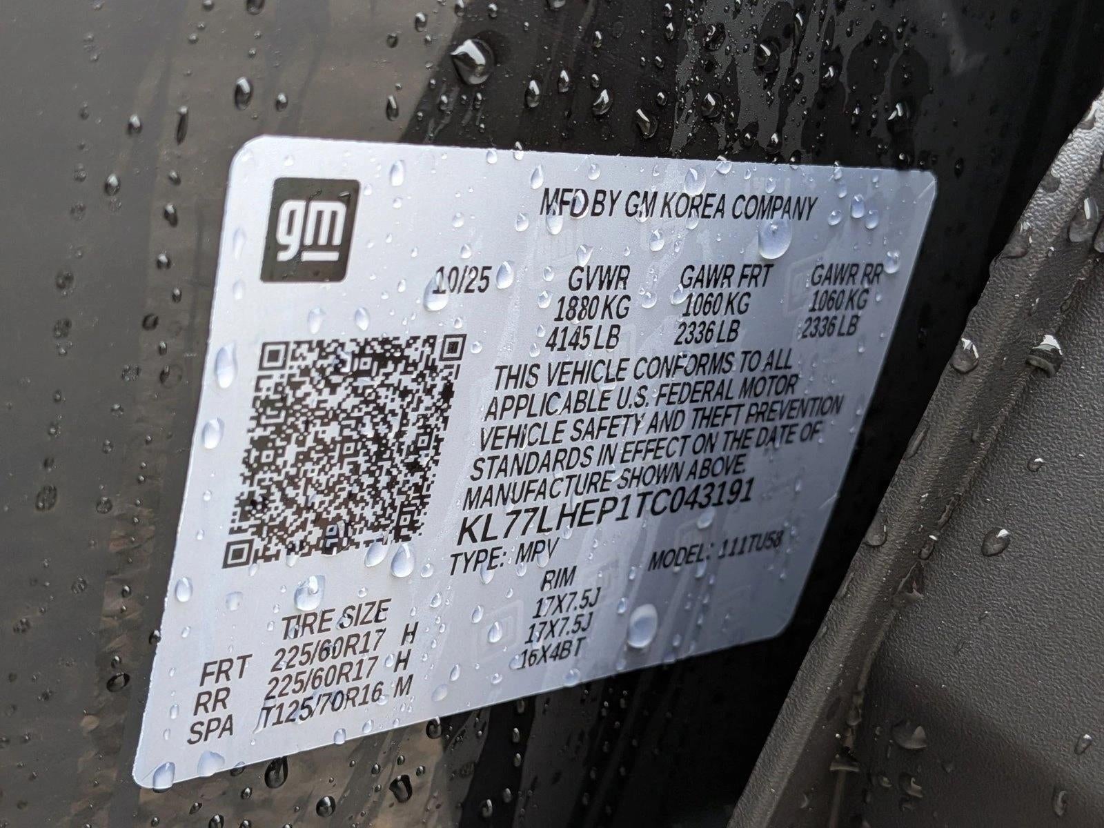 2026 Chevrolet Trax FWD 4dr LT