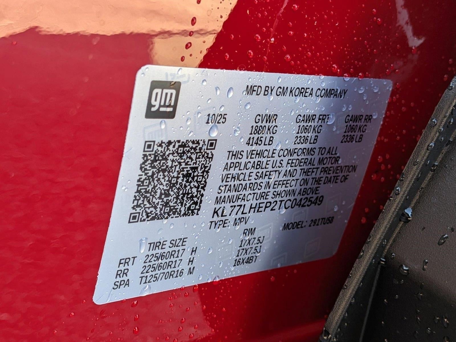 2026 Chevrolet Trax FWD 4dr LT