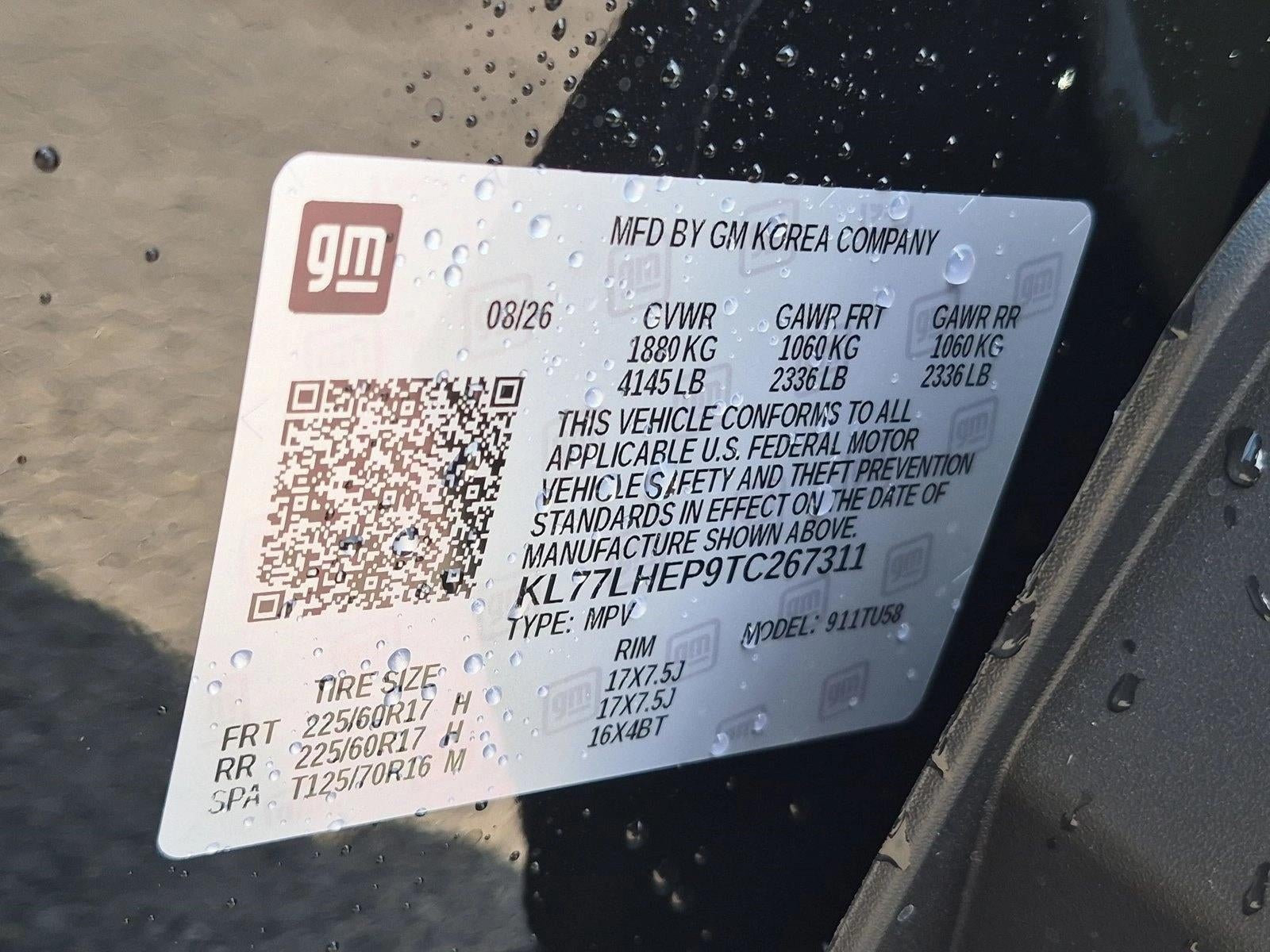 2026 Chevrolet Trax FWD 4dr LT