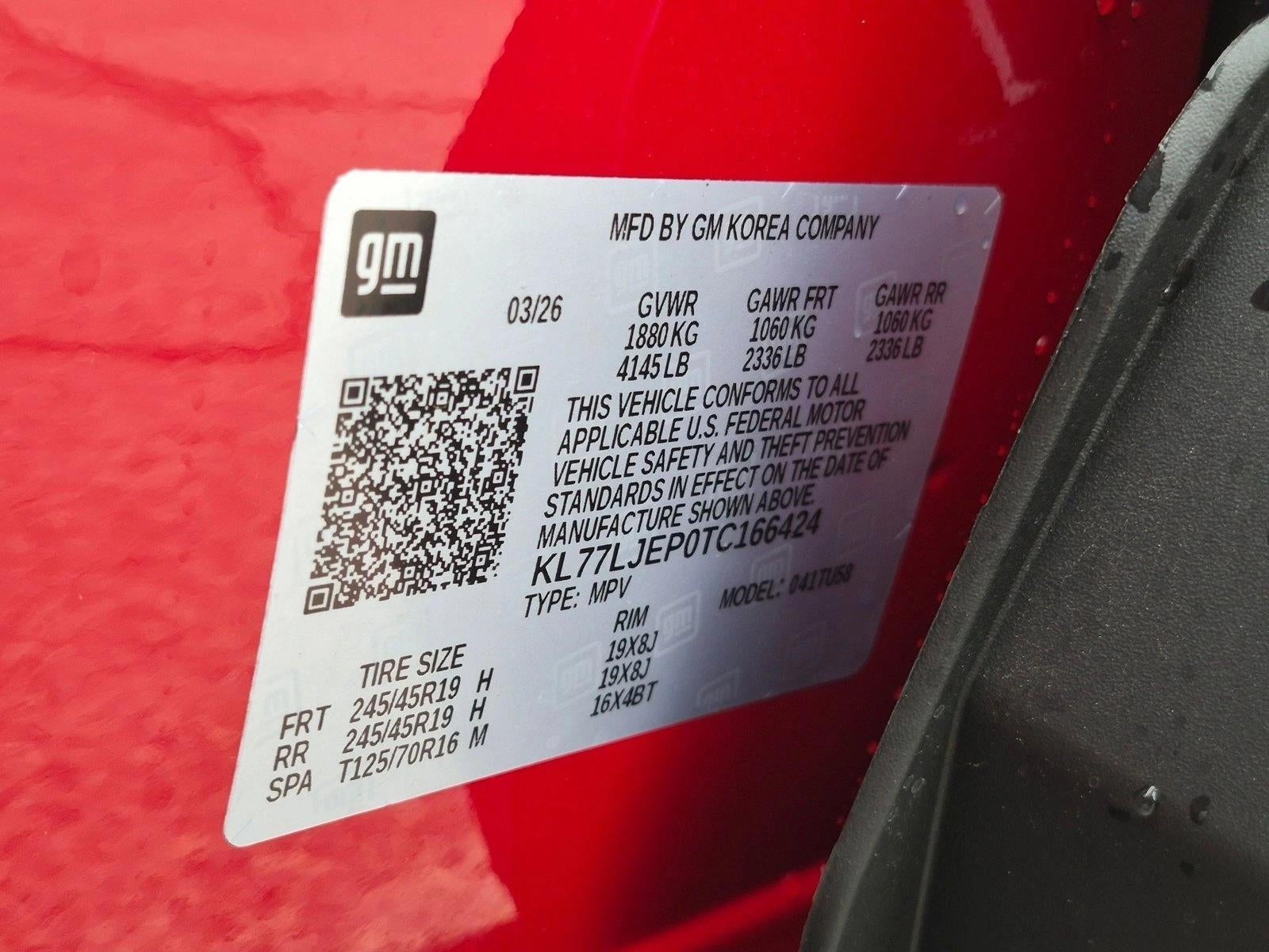 2026 Chevrolet Trax FWD 4dr 2RS