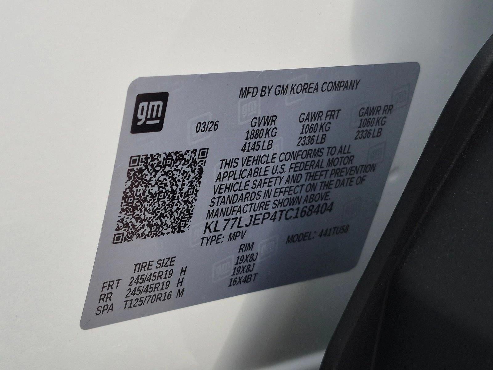 2026 Chevrolet Trax FWD 4dr 2RS