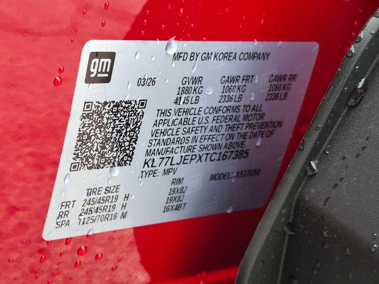 2026 Chevrolet Trax FWD 4dr 2RS