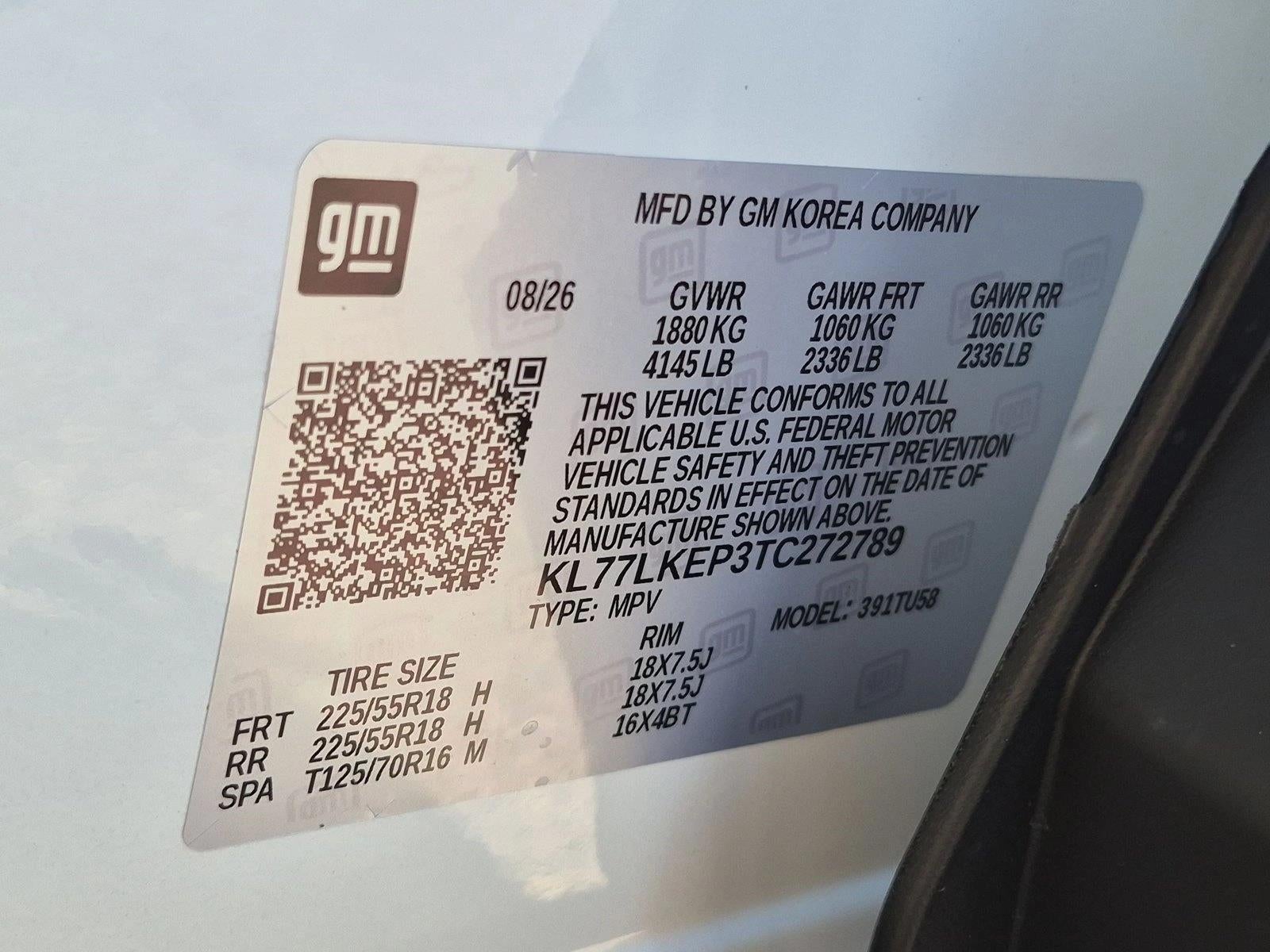 2026 Chevrolet Trax FWD 4dr ACTIV