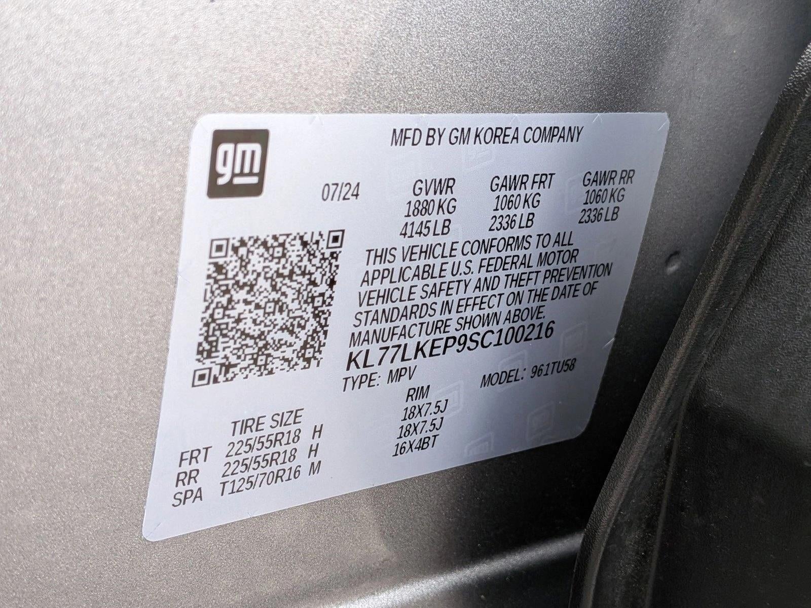 2025 Chevrolet Trax FWD 4dr ACTIV