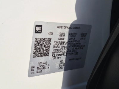 2026 Chevrolet Trailblazer FWD 4dr LT
