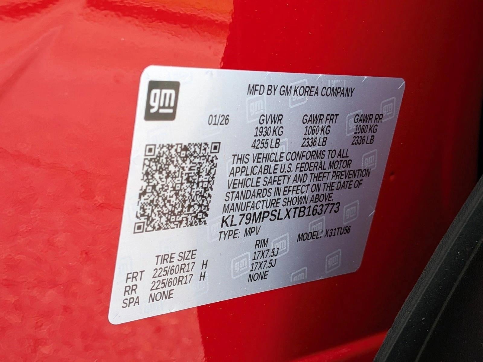 2026 Chevrolet Trailblazer FWD 4dr LT