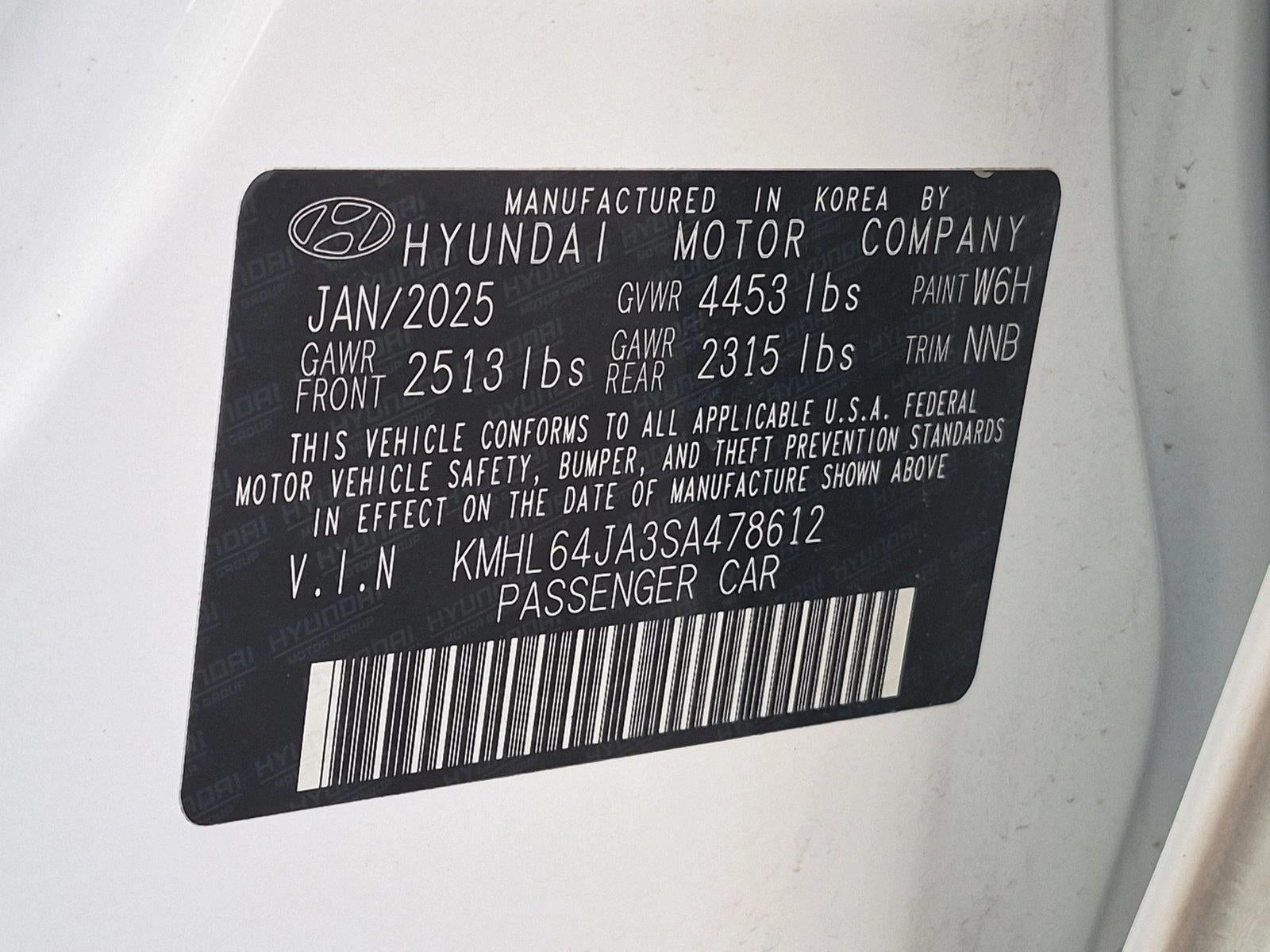 2025 Hyundai Sonata SEL FWD