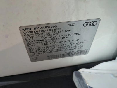 2023 Audi Q5 S line Premium Plus 45 TFSI quattro