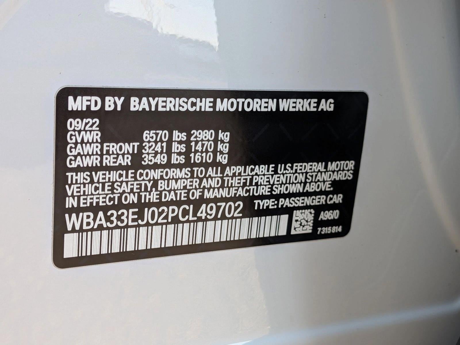 2023 BMW 7 Series Sedan