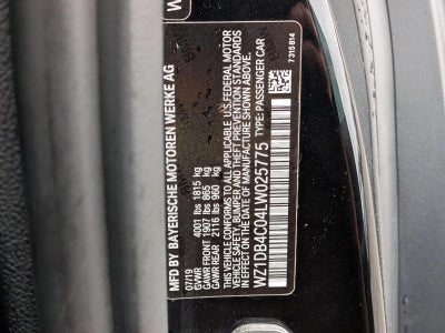 2020 Toyota GR Supra 3.0 Premium Auto (Natl)