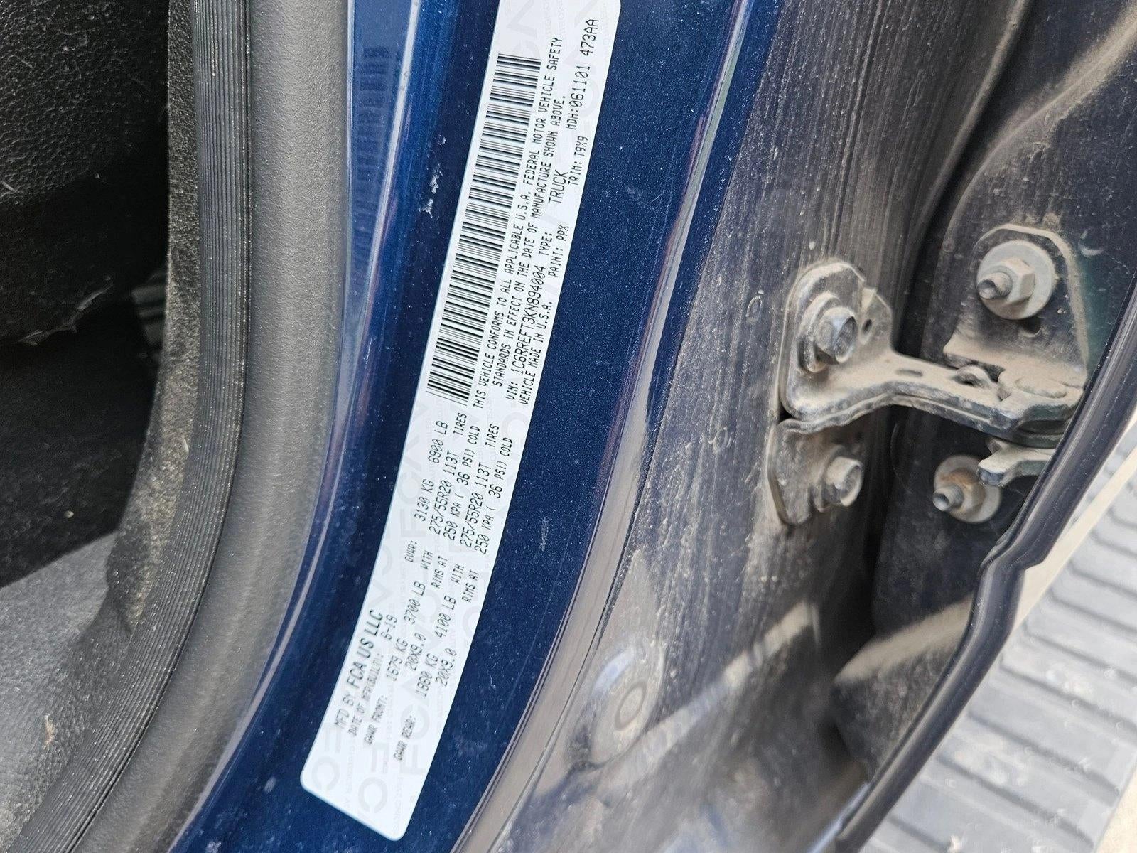 2019 RAM 1500 Big Horn/Lone Star Crew Cab 4x2 5'7" Box