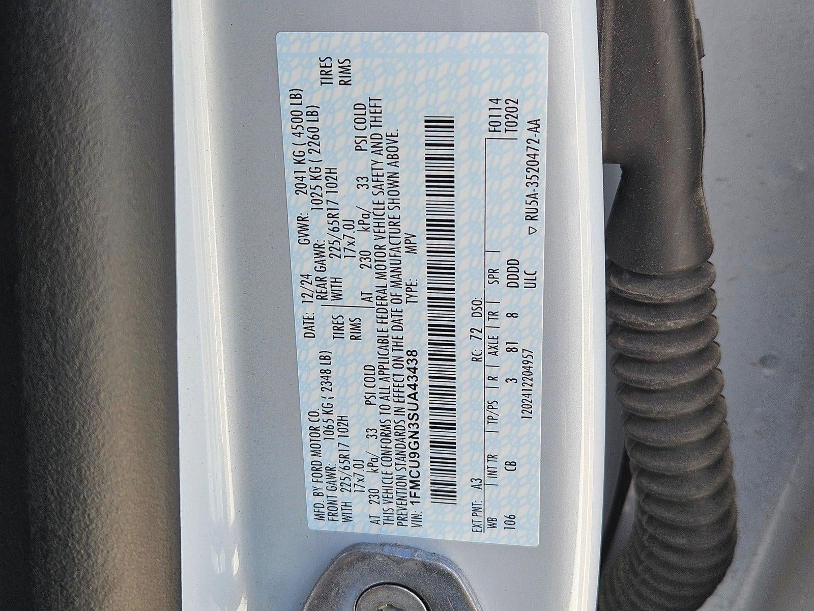 2025 Ford Escape Active