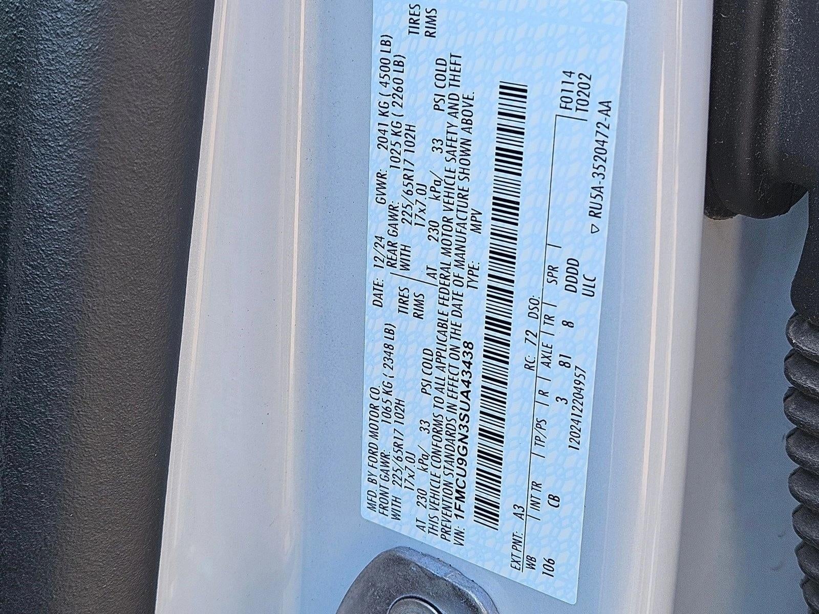 2025 Ford Escape Active