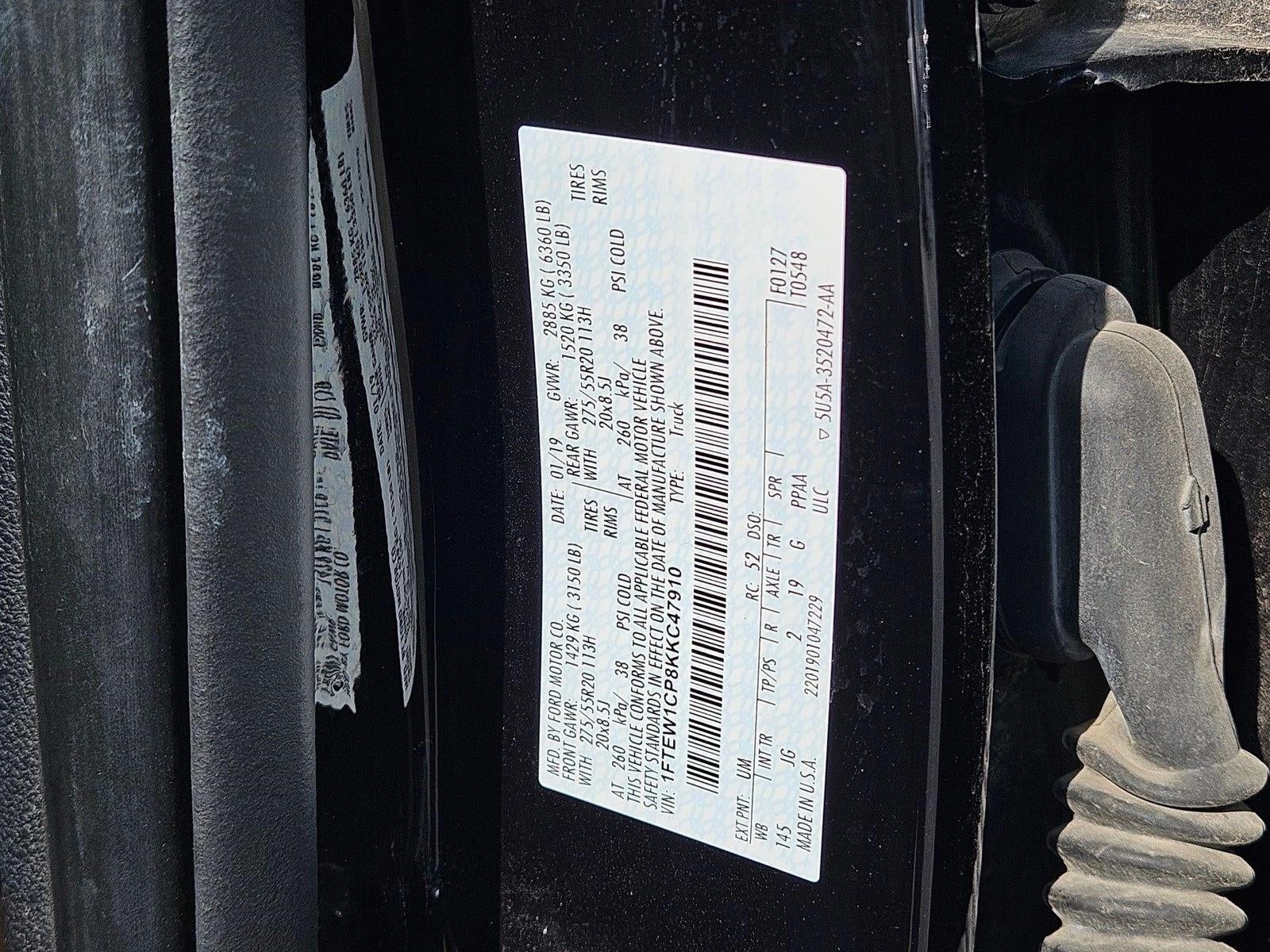 2019 Ford F-150 XL