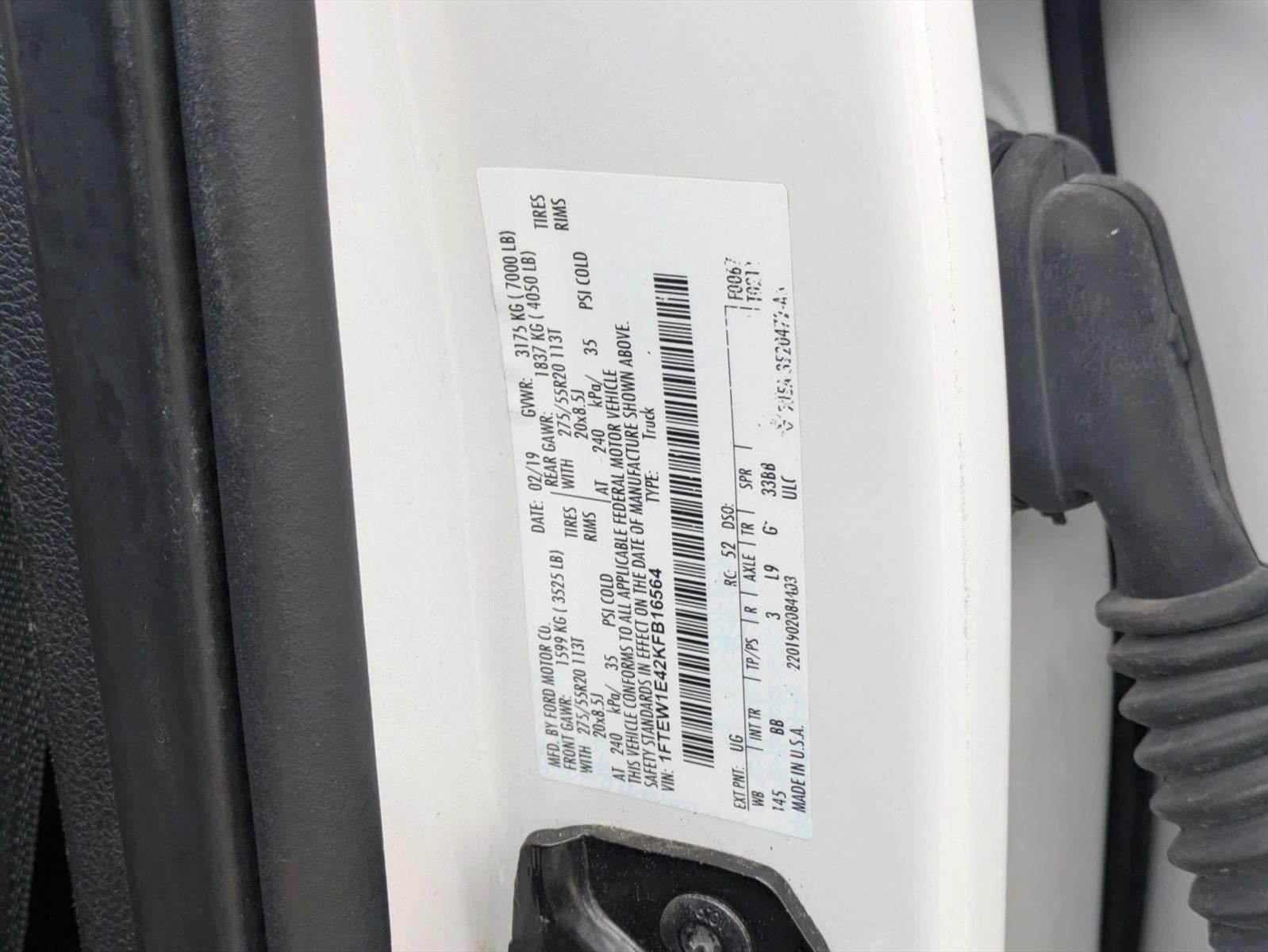 2019 Ford F-150 Platinum