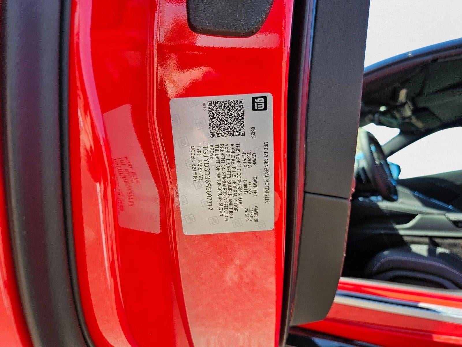 2025 Chevrolet Corvette Z06 1LZ