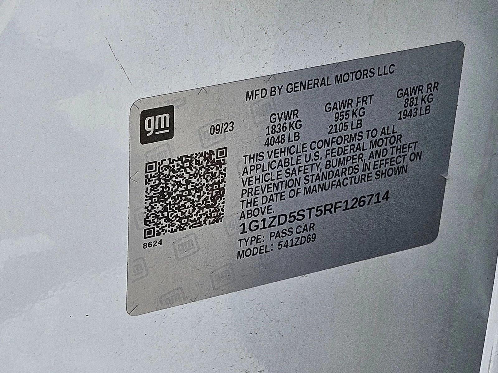 2024 Chevrolet Malibu 1LT