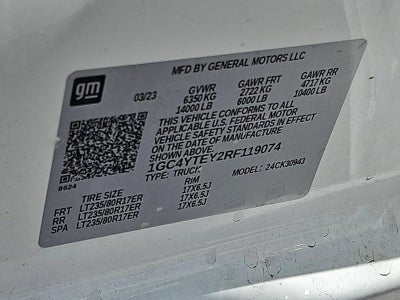 2024 Chevrolet Silverado 3500 HD LT DRW