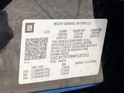 2021 Chevrolet Silverado 3500 HD LT