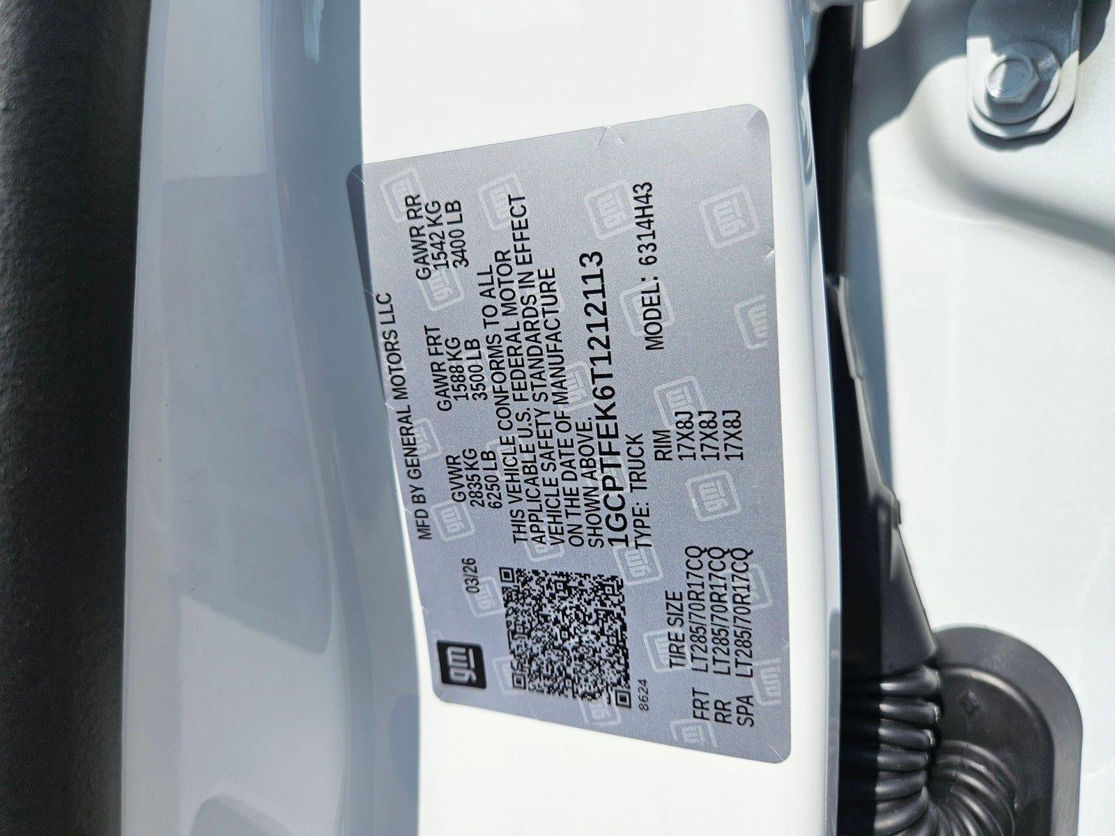 2026 Chevrolet Colorado ZR2