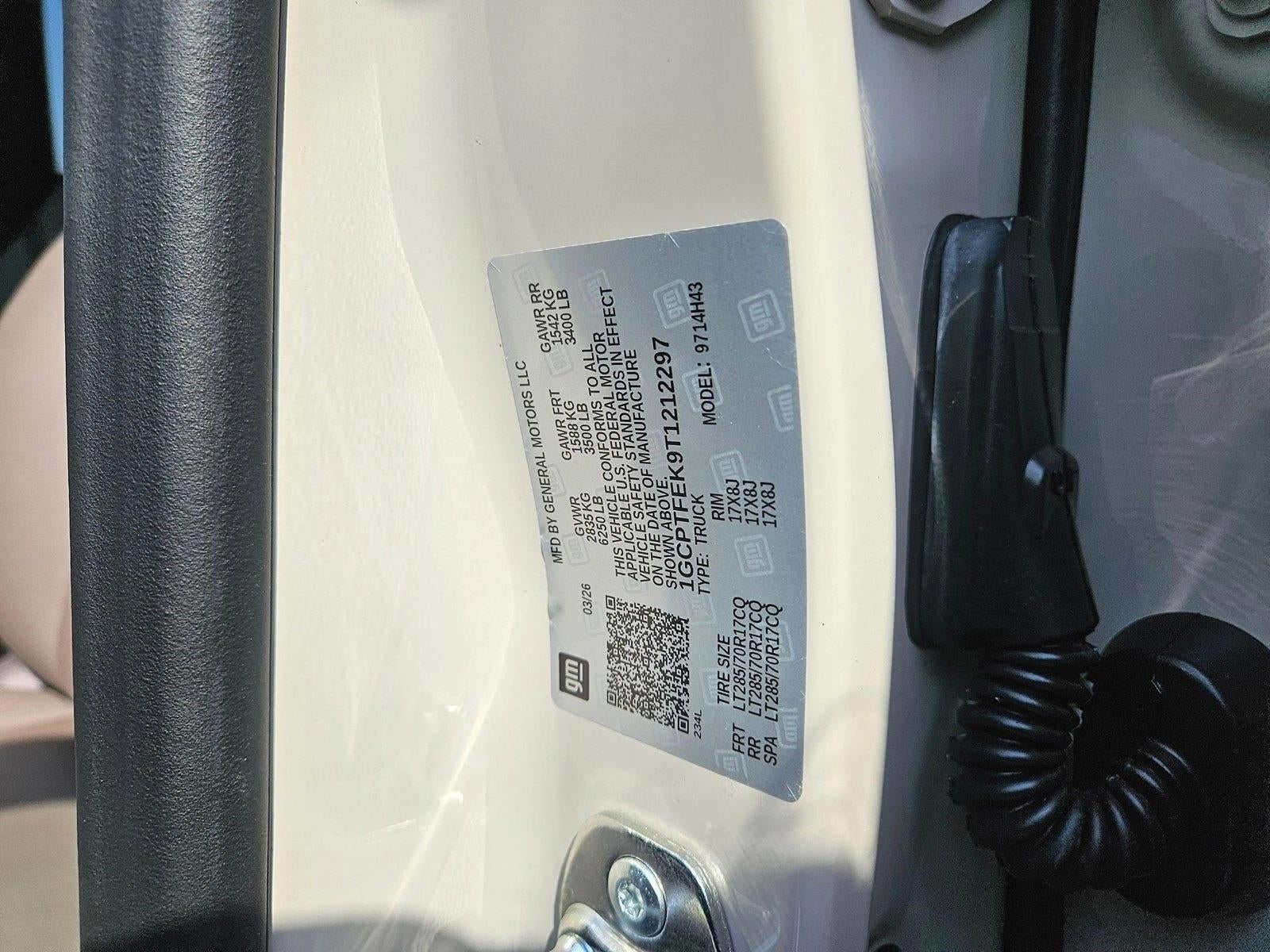 2026 Chevrolet Colorado ZR2