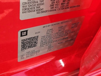 2020 Chevrolet Silverado 1500 LT Trail Boss