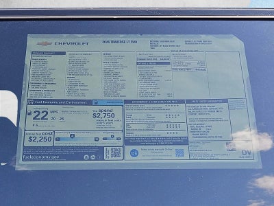 2026 Chevrolet Traverse LT