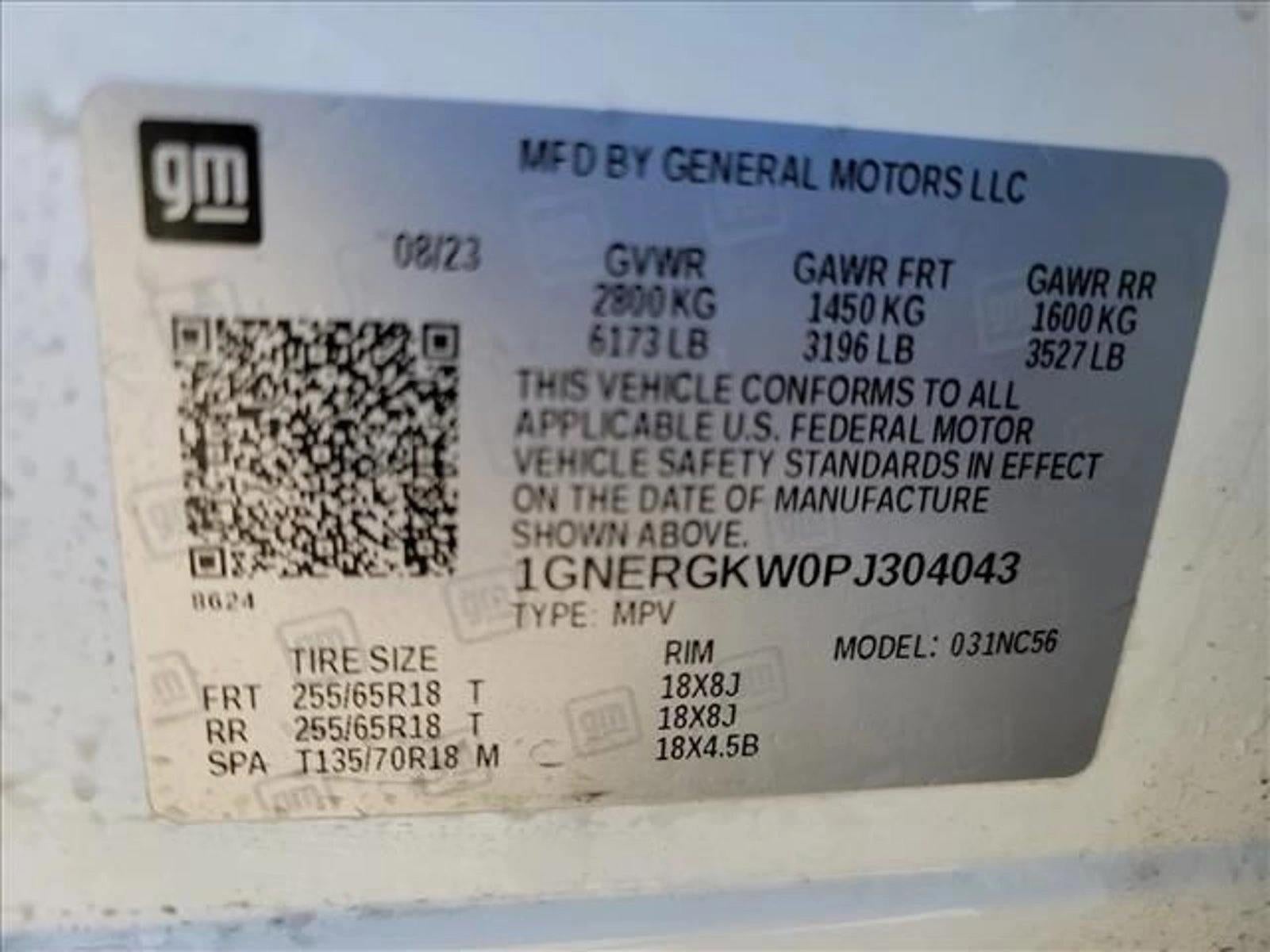 2023 Chevrolet Traverse LT Cloth