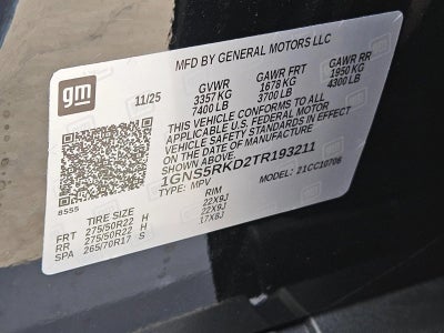 2026 Chevrolet Tahoe RST