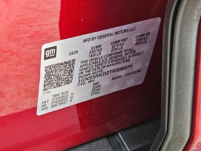 2026 Chevrolet Tahoe RST