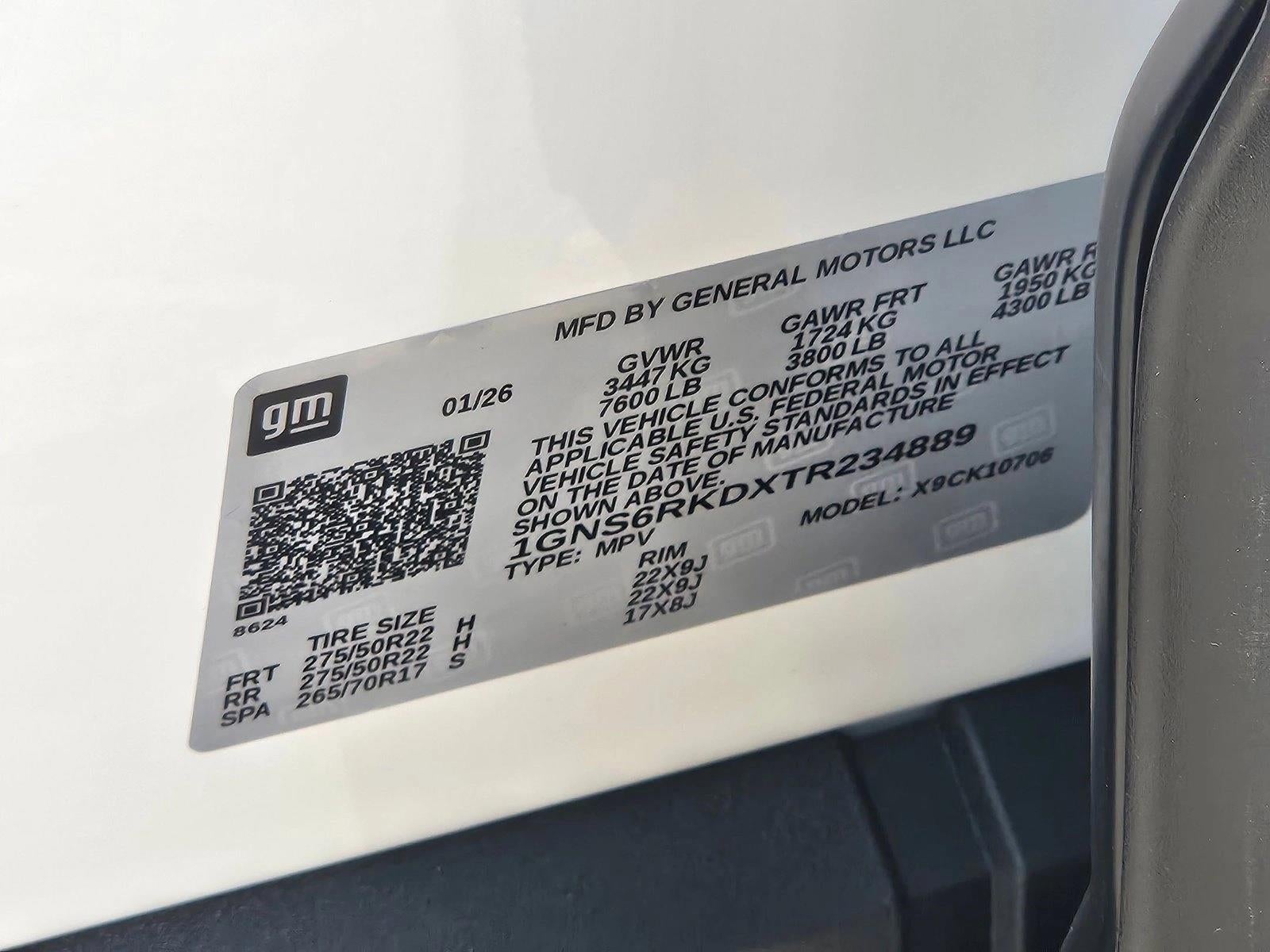 2026 Chevrolet Tahoe RST