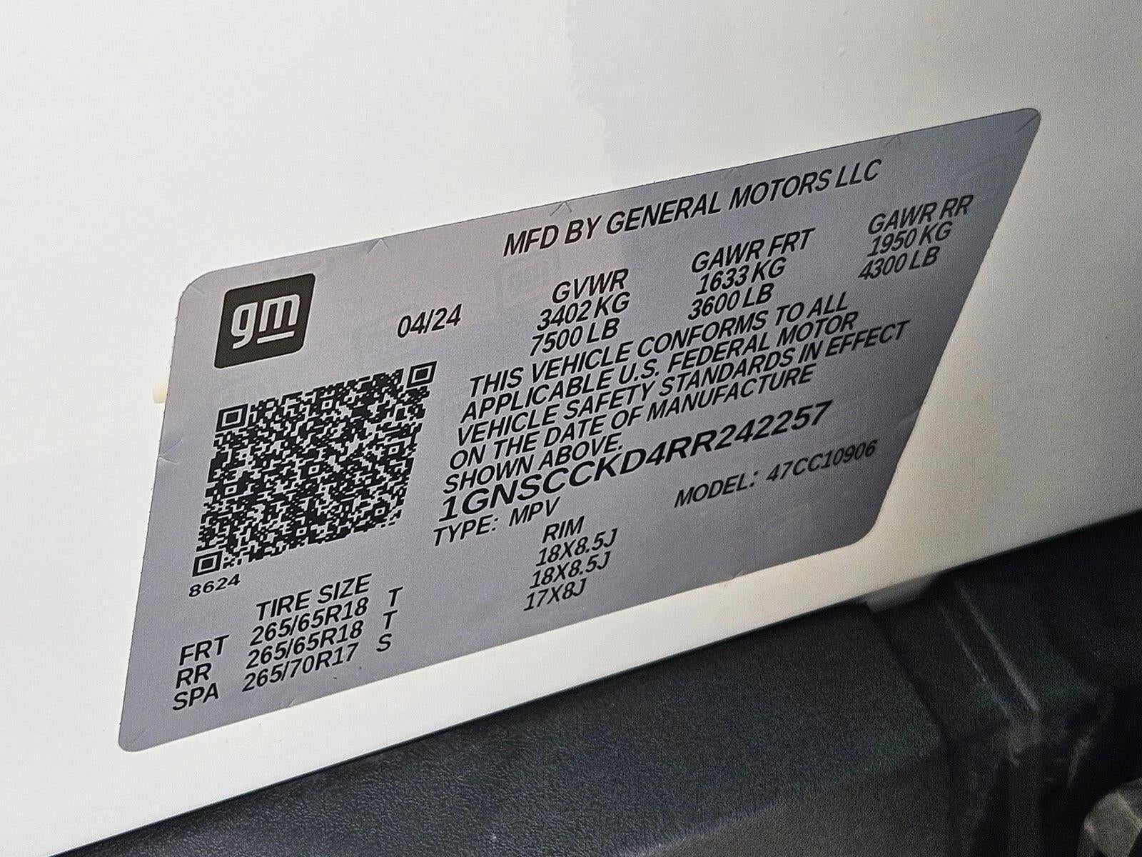 2024 Chevrolet Suburban LT