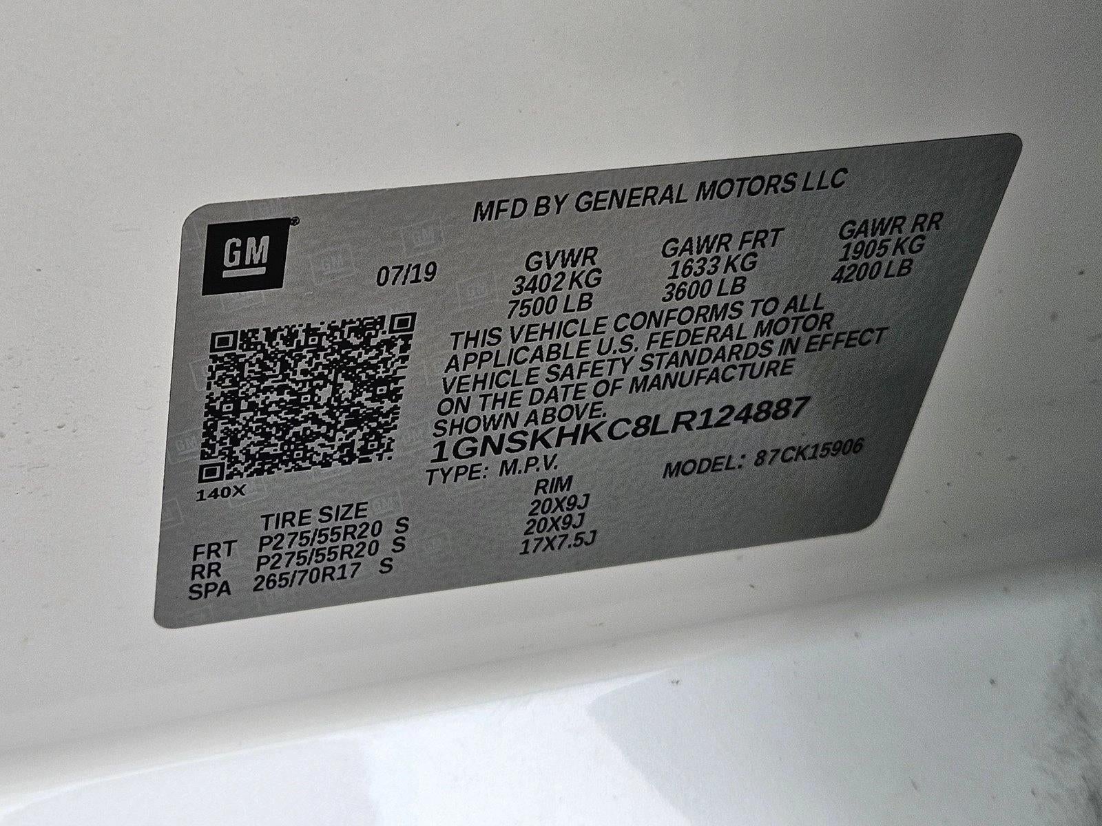 2020 Chevrolet Suburban LT