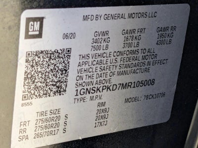 2021 Chevrolet Tahoe Z71